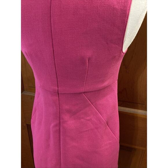 TRINA TURK Women's Dress Sz 0 Fuchsia Sleeveless Fully Lined $298 Colorful - Picture 8 of 14
